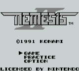 Nemesis II screenshot 3 for GameBoy